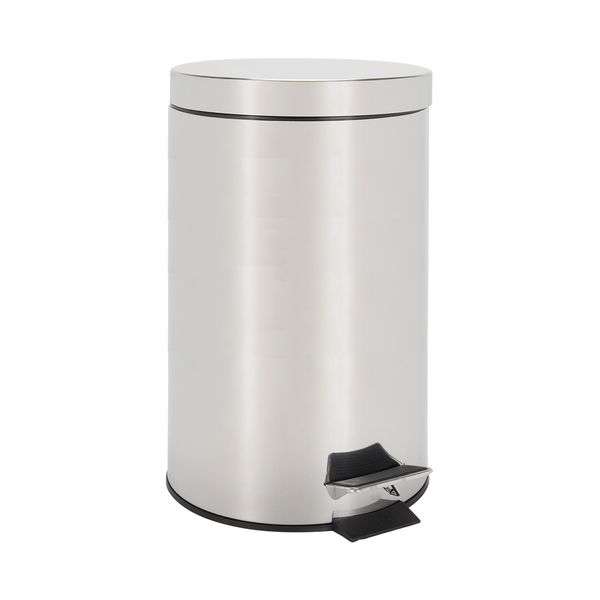 Lixeira Le Shine Inox Prata 12l 25x39,5cm