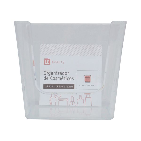 Caixa Organizadora Le Acrílico 16,4x16,4x14,5cm Caixa Organizadora Le Acrílico 16,4x16,4x14,5cm