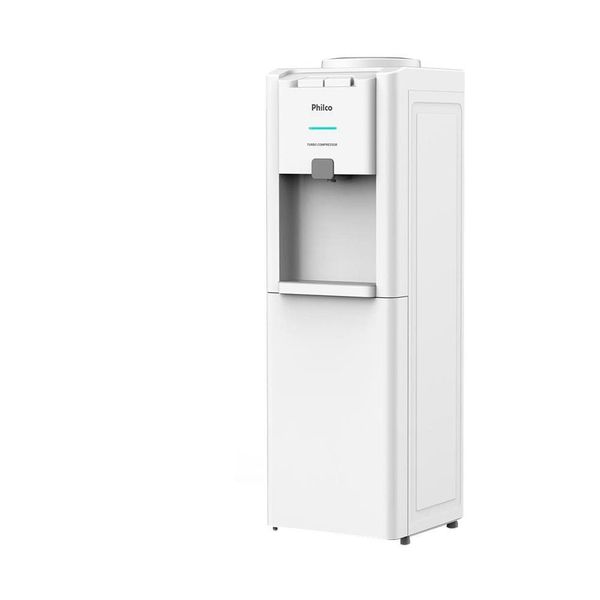Bebedouro de Água Philco PBE80A com Sistema Eletrônico e Gás Refrigerante R600a Branco / 110V