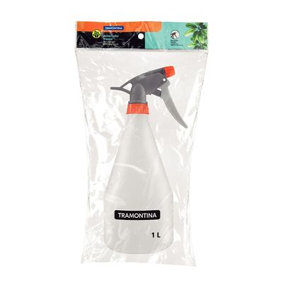 Pulverizador Manual Tramontina em Plástico 1 Litro Laranja e Cinza