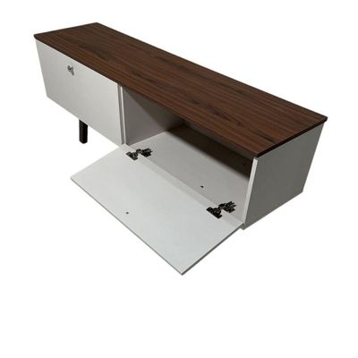 Rack Em Mdf Com Duas Portas Jeri/pau Ferro