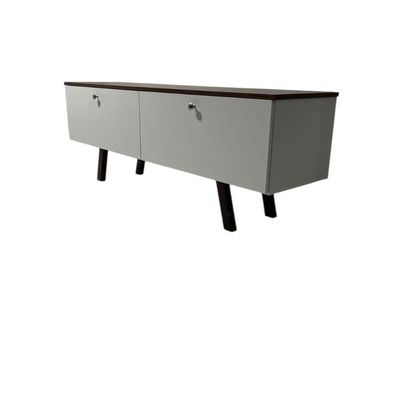 Rack Em Mdf Com Duas Portas Jeri/pau Ferro