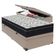 Cama Box Baú Bege E Colchão Airtech 150 Espuma D45 Solteiro Ortobom