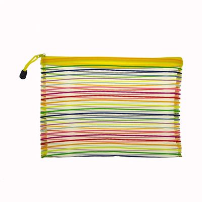 Envelope Malote Le List B5 Amarelo com Zíper