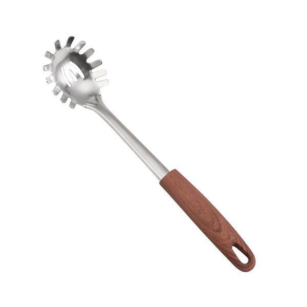 Pegador para Massas Le Madera em Inox com Cabo de Madeira