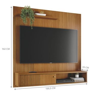 Bancada Suspensa Com Design Clean Aurora Cumaru