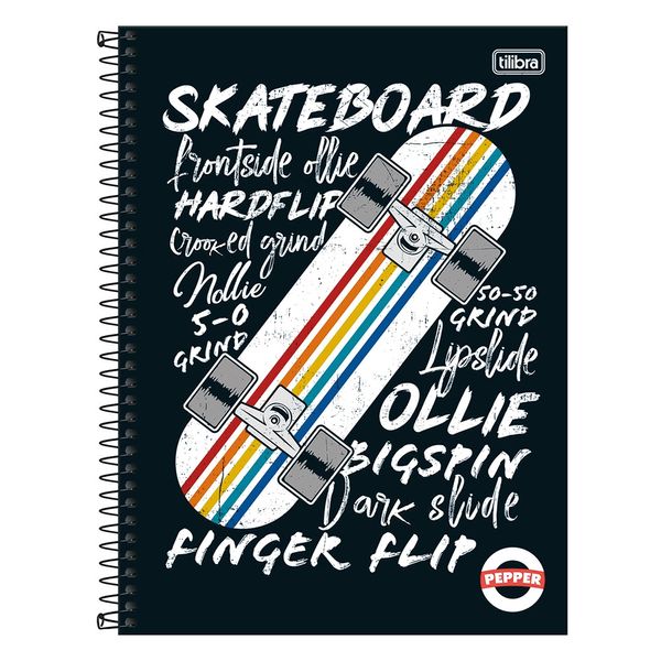 Caderno Universitário Tilibra Pepper 12 Matéria 192F Caderno Universitário Tilibra Pepper 12 Matéria 192F