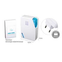 Campainha Residencial sem Fio Casita com 32 Toques Bivolt