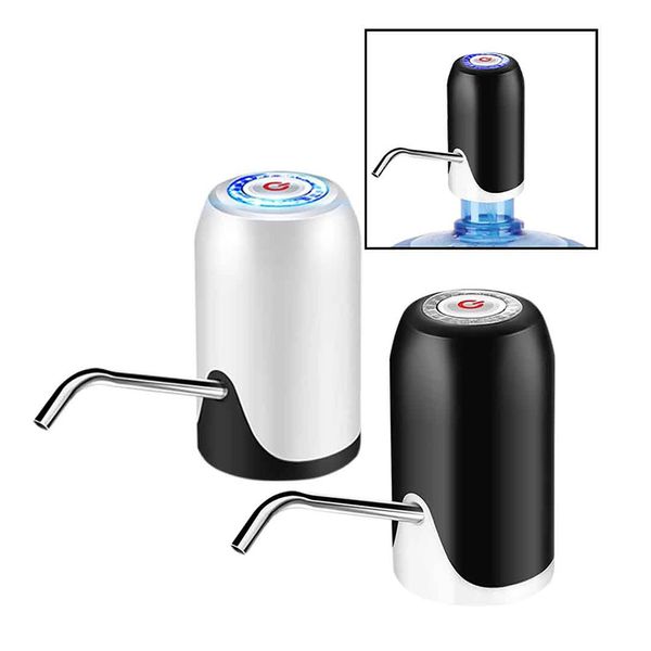 Bomba Automática para Galão de Água Alfacell Recarregável USB Branco Bivolt