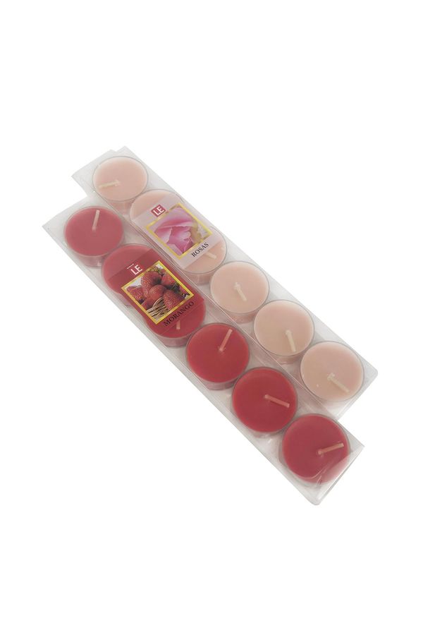 Kit com 6 Velas Le Color Redonda