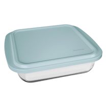 Assadeira Nadir Marinex em Vidro Quadrada com Tampa 1,8L - Item Sortido