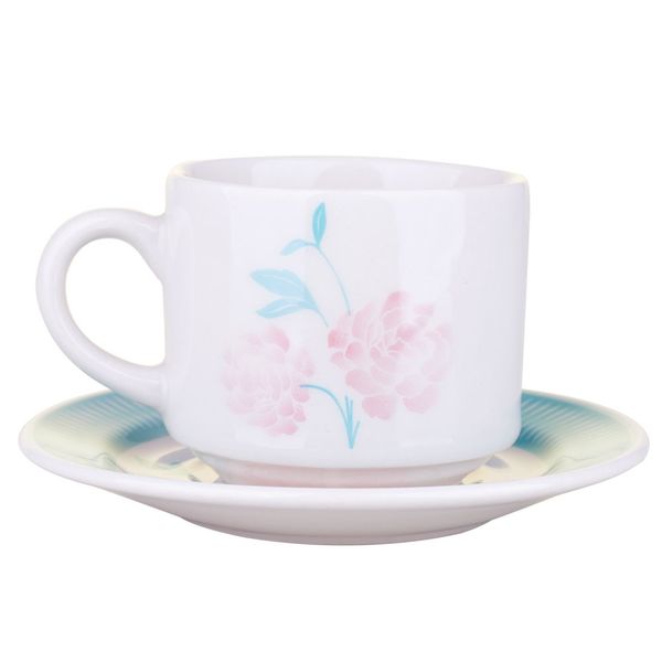 Xícara de Chá Biona Bloom com Pires 200ml Xícara de Chá Biona Bloom com Pires 200ml