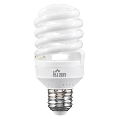 Lâmpada Espiral Kian Branca - 20W 127V