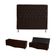 Kit Estrela Cabeceira De Cama Box E Calçadeira Baú Pés Palito Botão Cristal Queen 160 Cm Suede Marrom Do Lar Móveis
