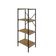 Estante C/04 Prateleiras 118x45x33cm Tub Tueh1144 Lâmina Mel - Est.preta Lâmina Mel / Est.preta
