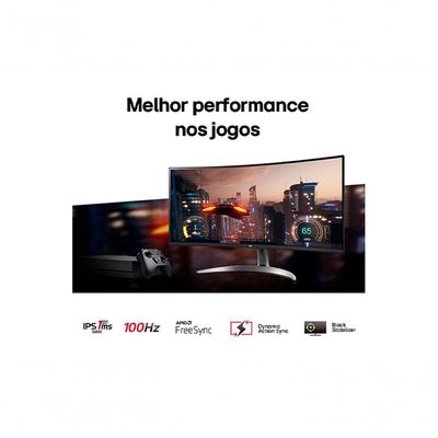 Monitor LG Ultrawide 29WQ600B-W Tela IPS De 29 21:9 USB-C 7Wx2 MaxxAudio® 1ms (MBR) 100Hz AMD FreeSync sRGB 99% HDR10
