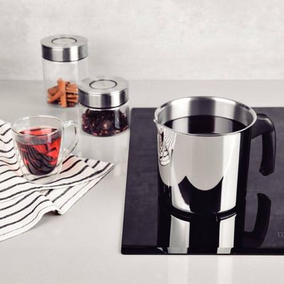 Fervedor Tramontina Allegra 2L Aço Inox Cabo Baquelite 14cm