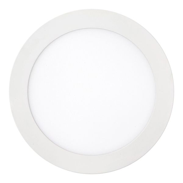 Painel de Led Sobrepor Kian Slim Redondo Branco - 18W Bivolt Painel de Led Sobrepor Kian Slim Redondo Branco - 18W Bivolt