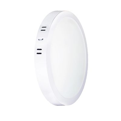 Painel de Led Sobrepor Kian Slim Redondo Branco - 18W Bivolt