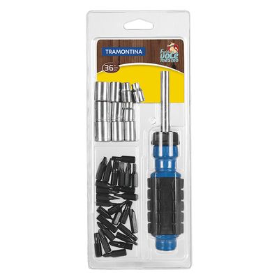 Kit de Ferramentas Tramontina 43408/187 com 36 Peças