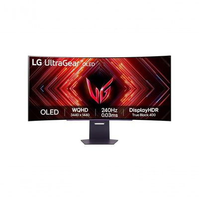 Monitor Gamer LG UltraGear OLED Curvo  Tela OLED 45 QHD HDR400 Trueblack 240Hz 0,03ms (GtG) NVIDIA G-SYNC