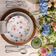 Jogo 6 Pratos Rasos 28cm Tramontina Floratta Porcelana Decorada Mesa Posta