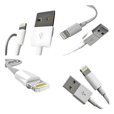 Cabo Lightning Conector Usb 01 Metro Carrega Transfere Dados