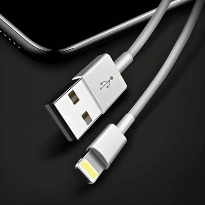 Cabo Lightning Conector Usb 01 Metro Carrega Transfere Dados