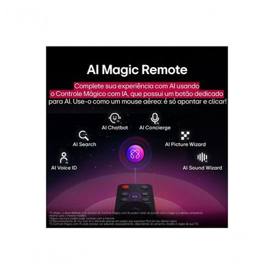 Smart LG OLED AI B5 4K De 65 Polegadas 2025 Bivolt