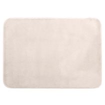 Tapete Antiderrapante Buettner Toque Pele de Coelho Rabbit 40cmx60cm Palha