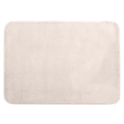 Tapete Antiderrapante Buettner Toque Pele de Coelho Rabbit 40cmx60cm Palha