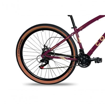 Bicicleta Aro 29 Colli Vancouver Confort 21 Marchas Freio A Disco Roxo