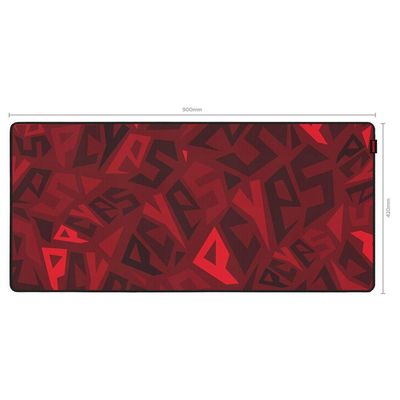 Mouse Pad Gamer Pcyes Signature Extended Red Magma Limited - 900 X 420 - Pms90x42rm