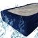 Capa Protetora Impermeável Colchão Lençol Elástico Solteiro 88x188x20cm - Azul Marinho