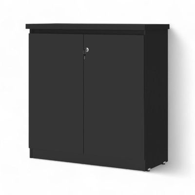 Armário Balcão 02 Portas Doubler Preto
