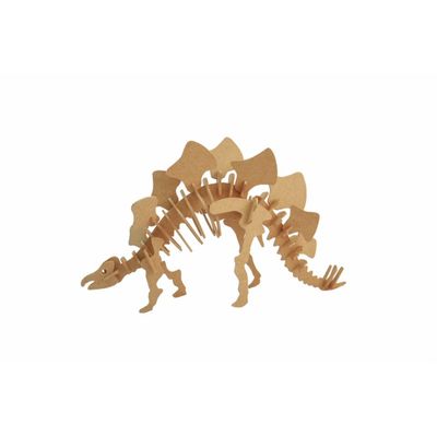 Quebra-Cabeça 3D Estegossauro 44 Peças - Dinobrinque
