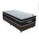 Cama + Box Colchão Molas Ensacadas Solteiro Ortobom Elegant Pillow Marrom