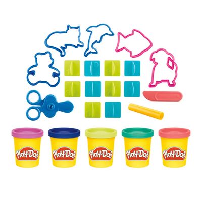 Massa de Modelar Play-Doh Hasbro Conjunto Brincar e Aprender