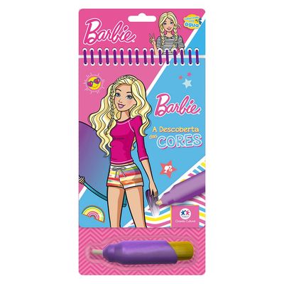 Livro Aquabook Ciranda Cultural Barbie 10 Páginas