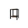 Mesa De Cabeceira Mesa De Apoio Mesa Auxiliar Mesa Lateral Preto Com Amadeirado Escuro