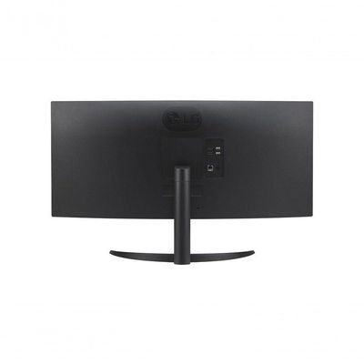 "Monitor LG Myview Smart 34SR60QC-B Tela Curva 34"" QuadHD 2K 21:9 WebOS Air Play Screen Share Bluetooth ThinQ Home"