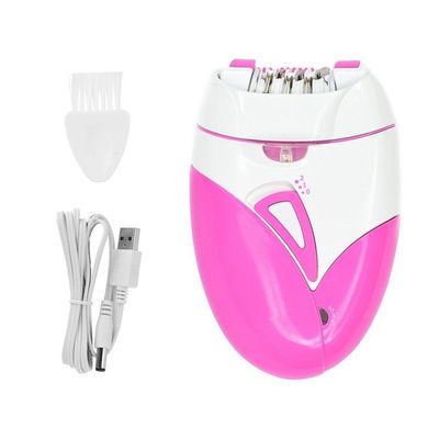 Depilador Eletrico Sem Fio Usb Remove Na Raiz Portatil Rosa