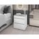 Mesa De Cabeceira 3 Gavetas Porta Itens Serena Branco