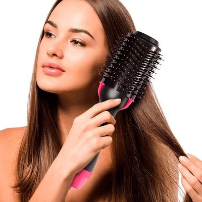 Escova Secadora Modeladora Profissional Potente 3 Em 1 - 110 V One Step