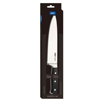 Ki Facas Cozinha 8" e Santoku 7' Infinity Inox Brinox Profissional Cozinha Cortar Picar