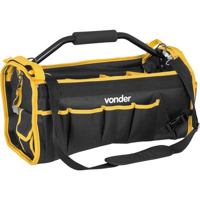 Bolsa em lona para ferramentas 49cm x 24cm x 32cm com cabo tubular BL 004 VONDER
