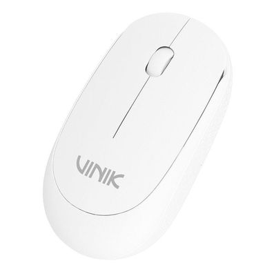 Mouse Sem Fio Vinik Feather Vf120 1200dpi - Branco