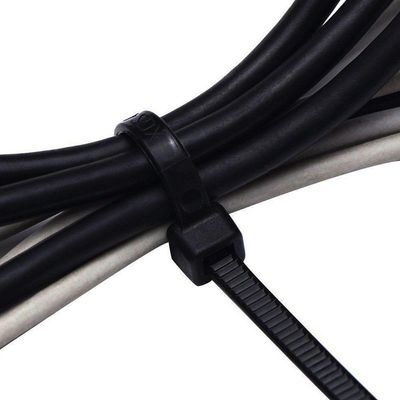 Abraçadeira De Nylon Preto 50 Uni Cinta Plastica Enforca