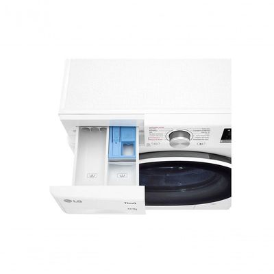 Lava e Seca Smart LG VC4 12kg Branca Com Inteligência Artificial AIDD CV5012WC4 110V