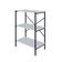 Estante C/03 Prateleiras 84x60x33cm Tub Tueh863 Branco Chess - Est.preta Branco Chess / Est.preta
